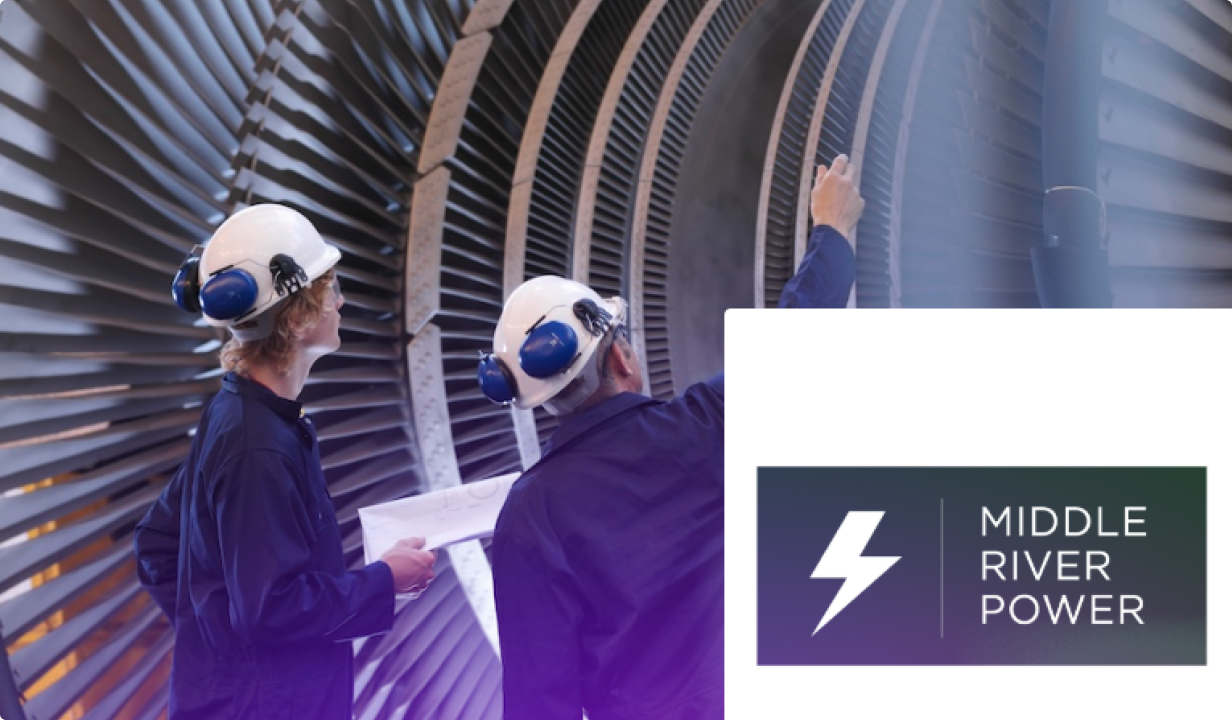 Two Men Working In A Power Facility