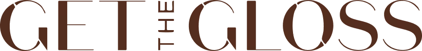 Logo text reading GET THE GLOSS in uppercase letters.