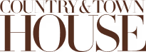 Logo for Country & Town House magazine with stylized text.